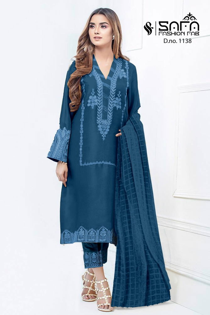 Safa Fashion 1138 Readymade Pakistani Suits Catalog
